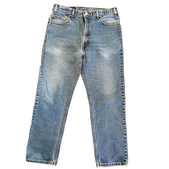 Vintage Levi’s 505 Regular Fit Straight Leg 505-0218 Made in USA - Picture 5 of 16